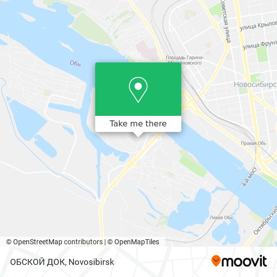 ОБСКОЙ ДОК map