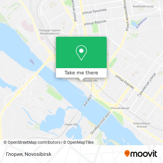 Глория map