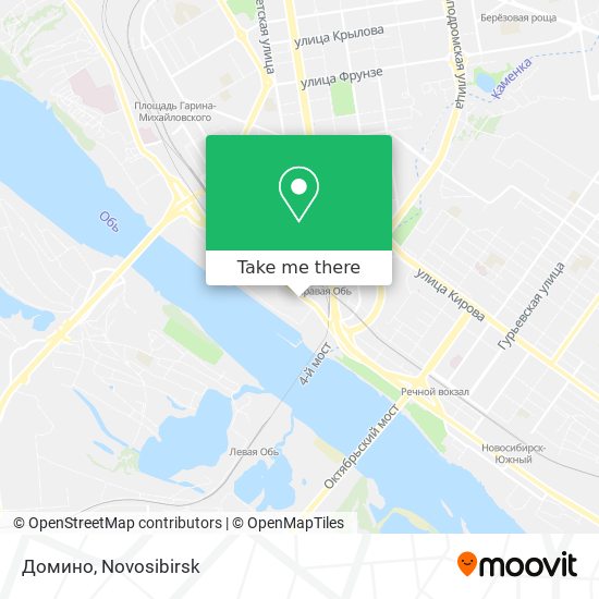 Домино map