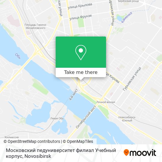 Московский педуниверситет филиал Учебный корпус map