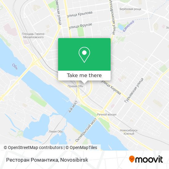Ресторан Романтика map
