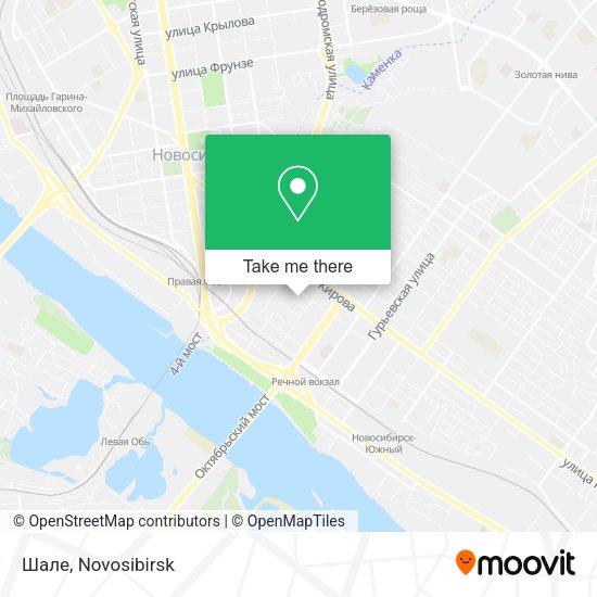 Шале map