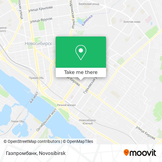 Газпромбанк map