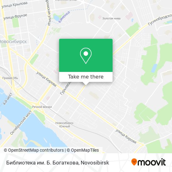 Библиотека им. Б. Богаткова map