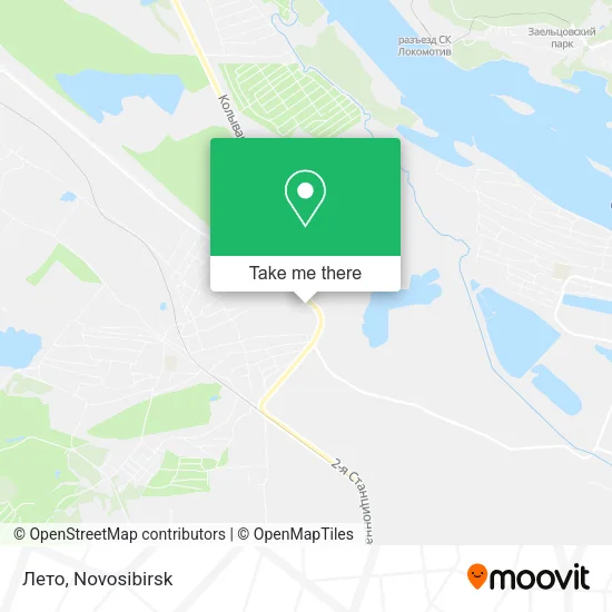 Лето map