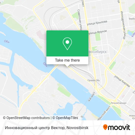 Инновационный центр Вектор map