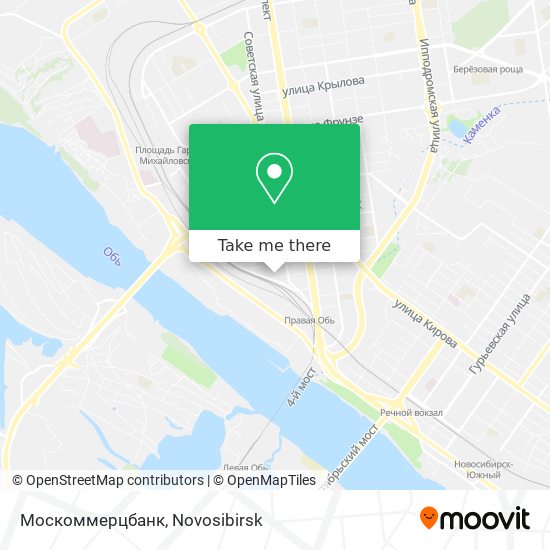 Москоммерцбанк map