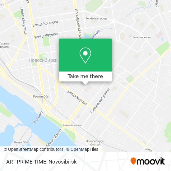 ART PRIME TIME map