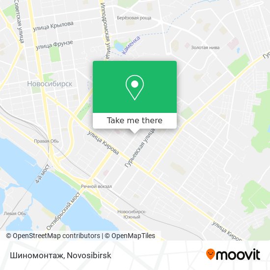 Шиномонтаж map