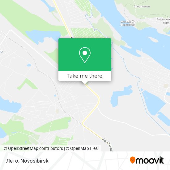 Лето map