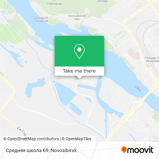 Средняя школа 69 map