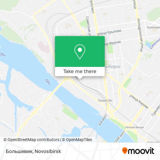 Большевик map