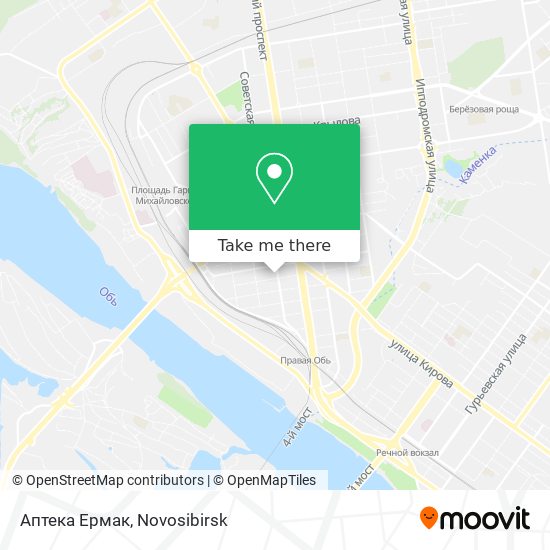 Аптека Ермак map