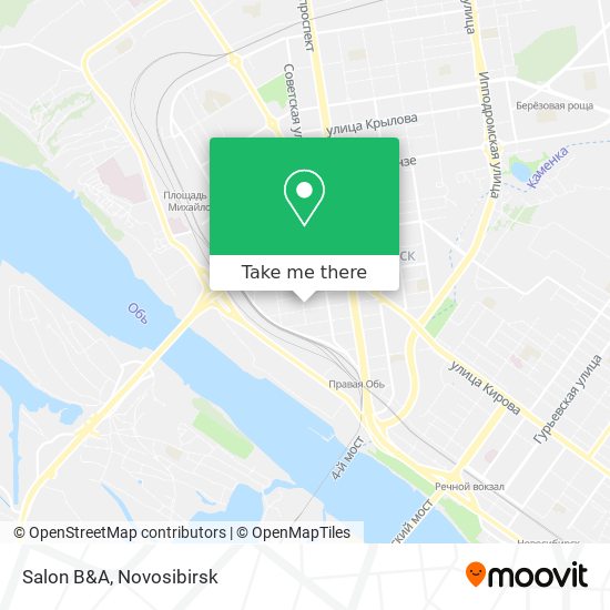Salon B&A map