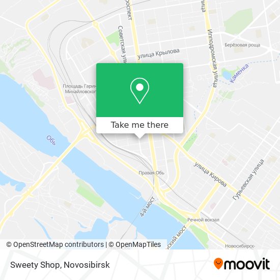 Sweety Shop map
