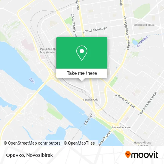 Франко map