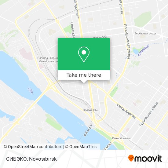 СИБЭКО map