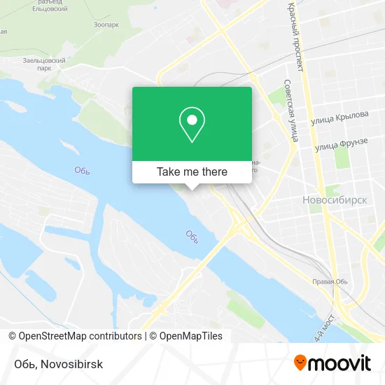 Обь map