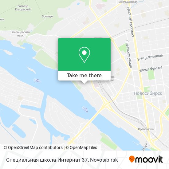 Специальная школа-Интернат 37 map
