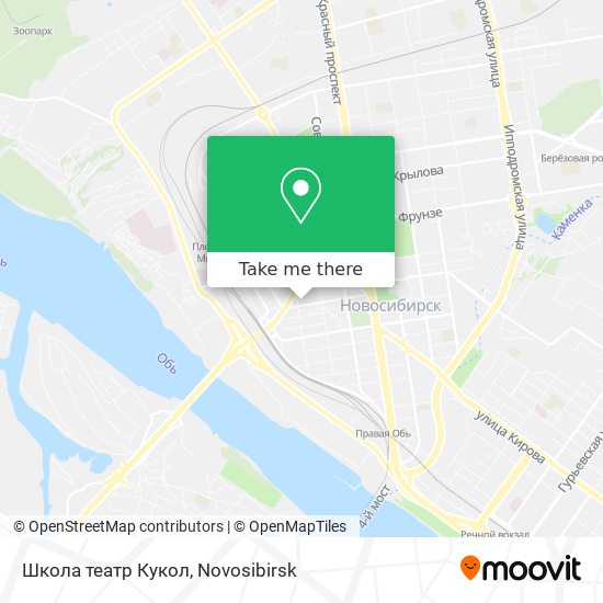 Школа театр Кукол map
