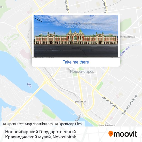 Новосибирский Государственный Краеведческий музей map