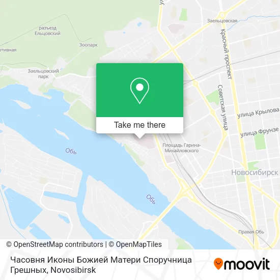 Часовня Иконы Божией Матери Споручница Грешных map