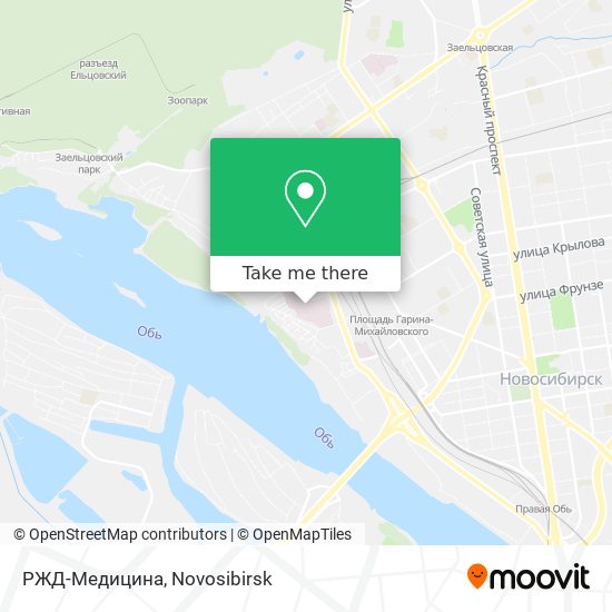 РЖД-Медицина map