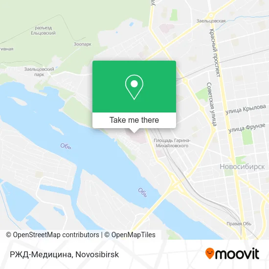 РЖД-Медицина map