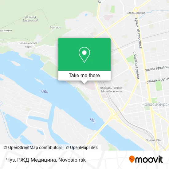 Чуз, РЖД-Медицина map