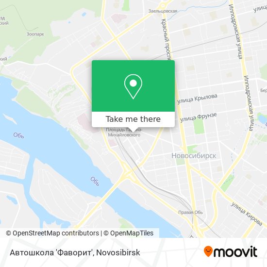 Автошкола 'Фаворит' map
