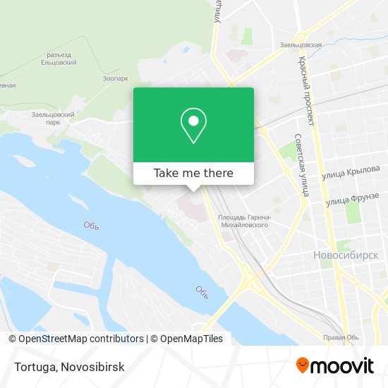 Tortuga map
