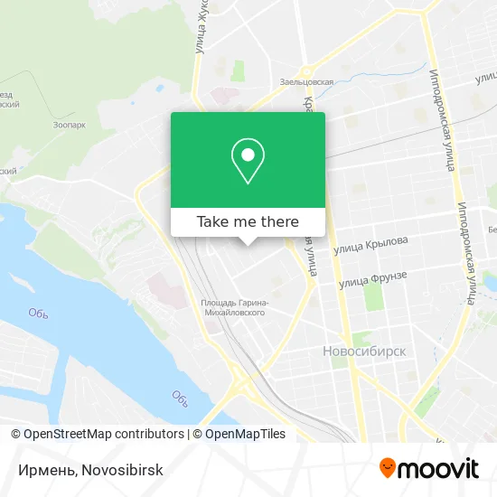 Ирмень map