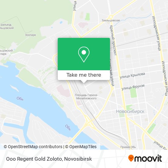 Ooo Regent Gold Zoloto map