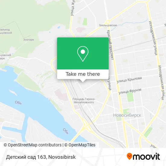 Детский сад 163 map