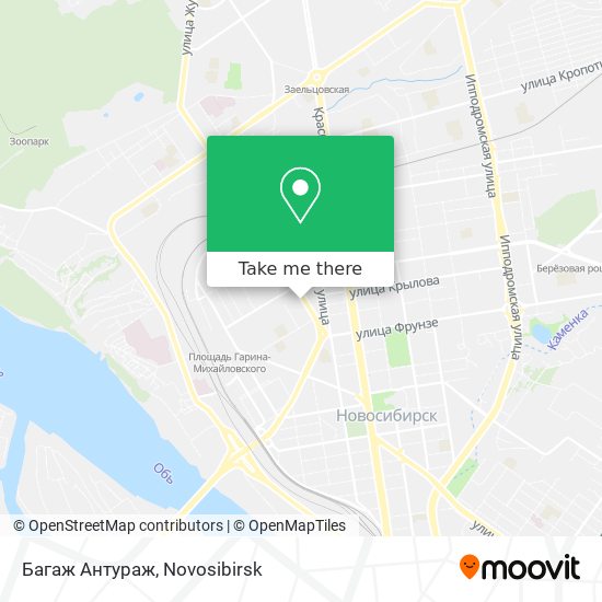 Багаж Антураж map