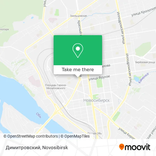 Димитровский map