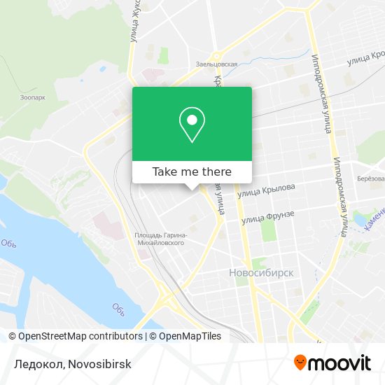 Ледокол map