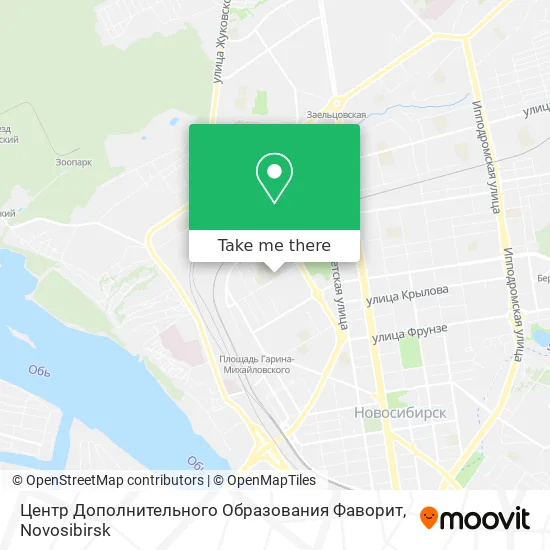 Центр Дополнительного Образования Фаворит map