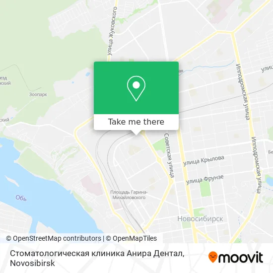 Стоматологическая клиника Анира Дентал map