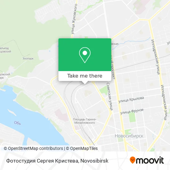 Фотостудия Сергея Кристева map
