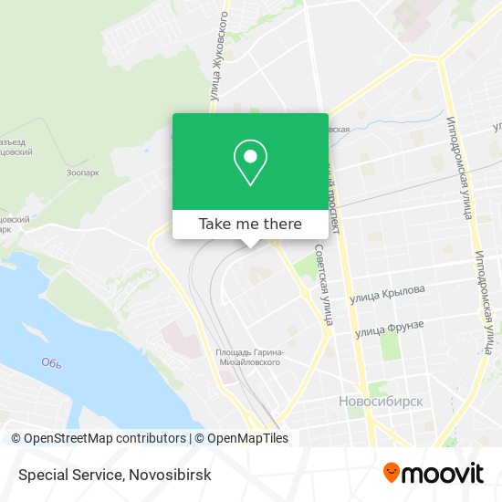 Special Service map