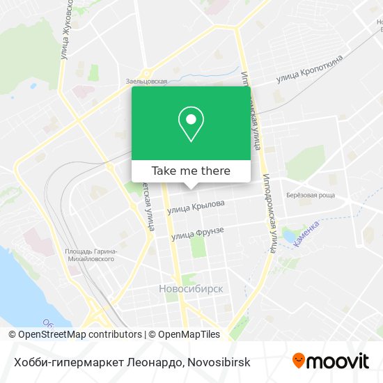 Хобби-гипермаркет Леонардо map