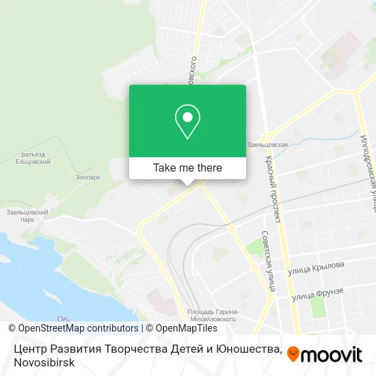 Центр Развития Творчества Детей и Юношества map