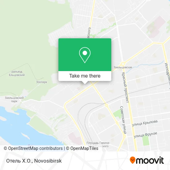 Отель X.О. map