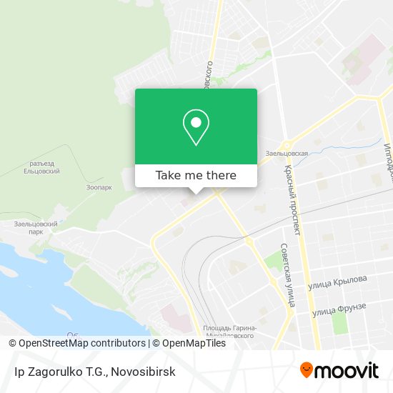 Ip Zagorulko T.G. map