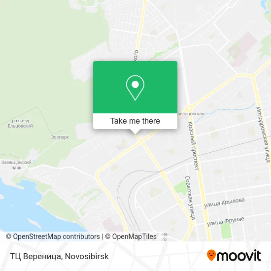 ТЦ Вереница map