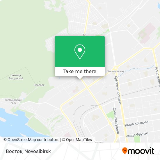 Восток map