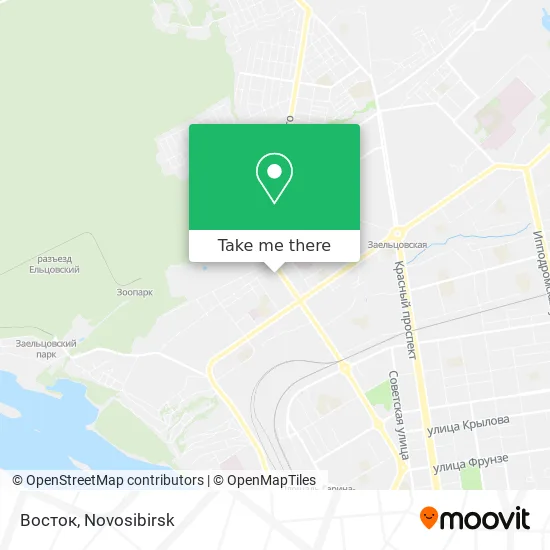 Восток map