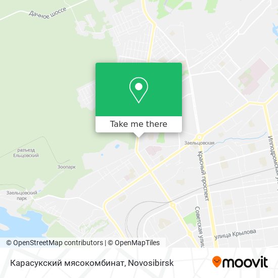 Карасукский мясокомбинат map
