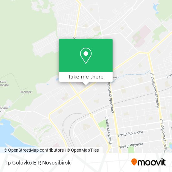 Ip Golovko E P map